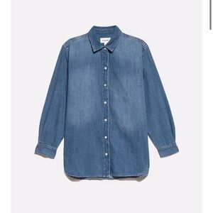 Frame Denim Beach Shirt Size M NWT